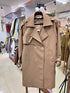 Double Breasted Vintage Fitted Long Coat